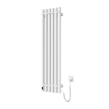 Elektryczny grzejnik łazienkowy BIAŁY NAVIN LEVANTE 330x1200 prawa