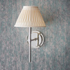 Rennes 1 Wall Light Nickel