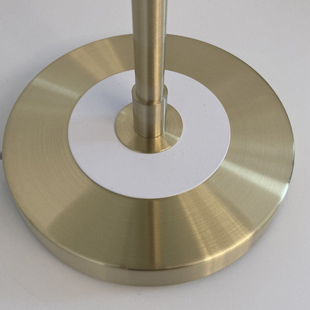 Lampa stołowa ARTDECO - biało - złota