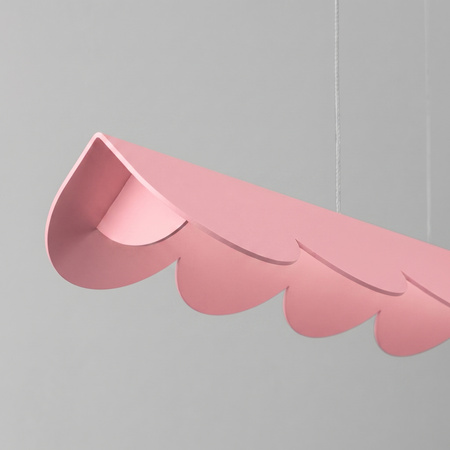 Lampa wisząca BISCUIT 130 różowa LED 4000K