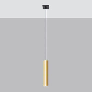 Lampa Wisząca LAGOS 1 złoty połysk