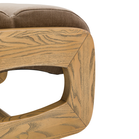 Marco Footstool Verona Sepia