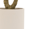 Faux Olive Tree in White Pot 1900mm