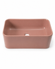 Vitruvit MINIMAL ceramiczna umywalka nablatowa prostokątna 40 x 25 cm Thulite mat (wyprzedaż ekspozycyjna)