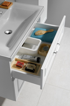 FAVOLO szafka umywalkowa 76,5x60x44,6cm, biały mat