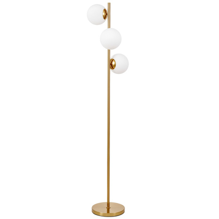 LAMPA STOJĄCA PODŁOGOWA MOSIĘŻNA FREDICA W3