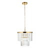 Conaston 4 Pendant Light Brushed Aged Brass