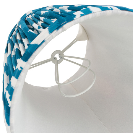 Ikat Shade Marlin Blue Fabric 122x85x160mm
