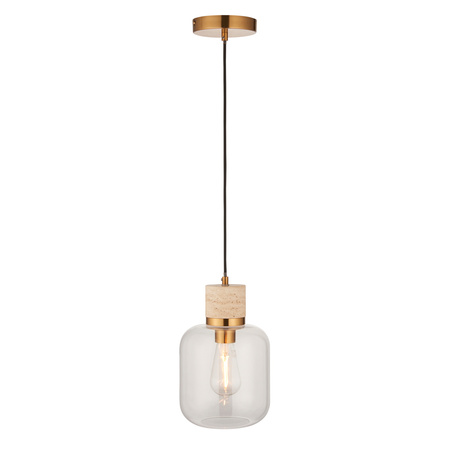 Travi 1 Pendant Light Natural Travertine