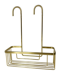 SMART półka do kabiny prysznicowej, zawieszana na baterii, 300x375x120 mm, złoto mat