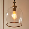 Ashcroft 1 Pendant Light Brushed Aged Brass