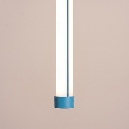 Lampa wisząca TRANG 75 błękitna LED 3000K