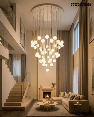MOOSEE lampa wisząca CANNON DISC 50       złota