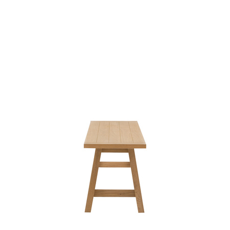 Eton Trestle Dining Bench Natural 1500x380x450mm
