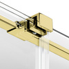 KABINA SMART LIGHT GOLD PROSTOKĄTNA  120x80x200 CZYSTE 8mm ACTIVE SHIELD