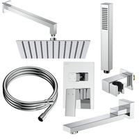 Zestaw prysznicowy podtynkowy trzyfunkcyjny