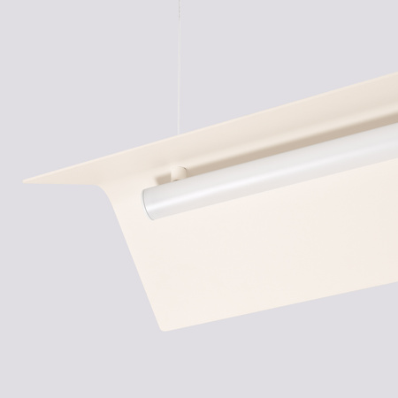 Lampa wisząca ELVA beżowa LED 4000K