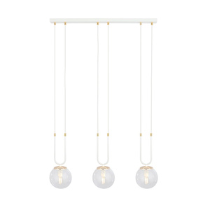 GLAM 3 WHITE/TRANSPARENT