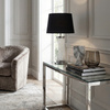 LAMPA NOCNA GLAMOUR CZARNO-CHROMOWANA VILLANOVA