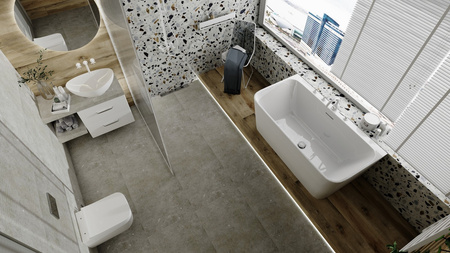 Umywalka nablatowa Triango