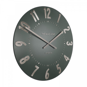 Mulberry Wall Clock Olive Green 20in