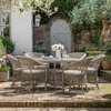 Menton 6 Seater Round Dining Set