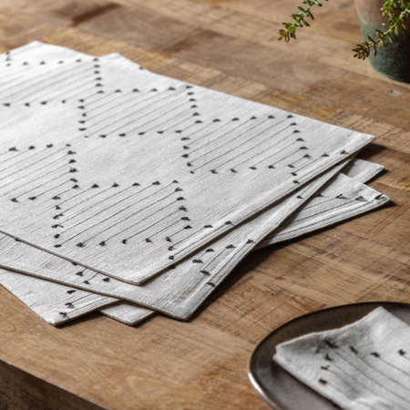 Diamond Weave Placemat (4pk) 450x350mm