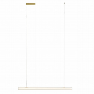 MAXLIGHT P0622 LAMPA WISZĄCA FAYETTE 121CM 20W 3000K ZŁOTY IP44