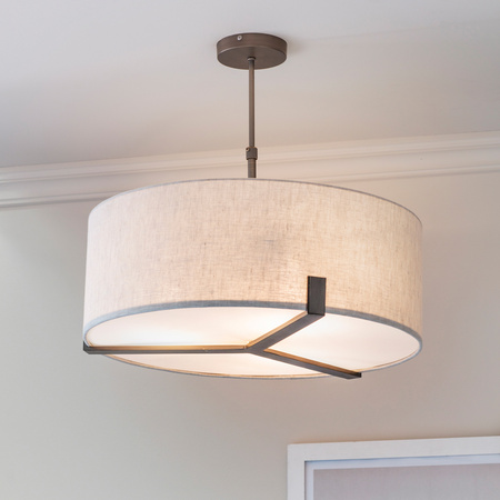 Hayfield Pendant Light Bronze/Natural