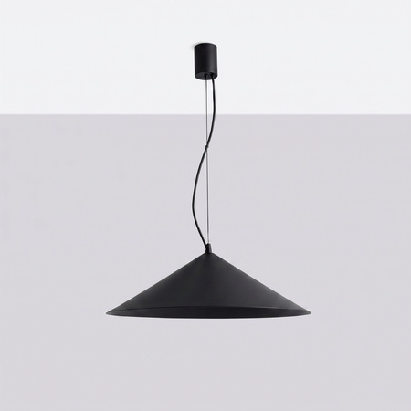 Lampa wisząca FINT czarna LED 3000K