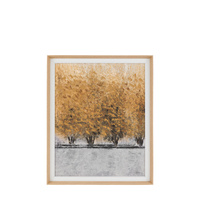 Hint of Heat Framed Canvas 920x60x1120mm