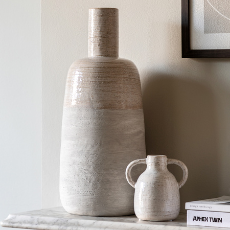 Mobi Ceramic Bottle Vase 215x215x490mm