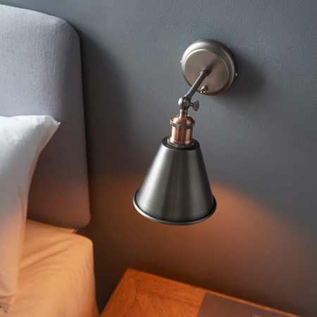 Hal Wall Light with Shade 170x273mm