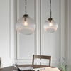 Brydon Pendant Light Clear Glass 400-1000mm