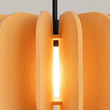 Lampa wisząca MULA 45 żółta