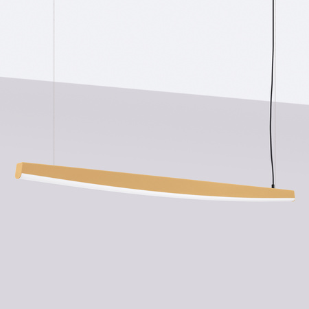 Lampa wisząca JORUN 150 złota LED 3000K