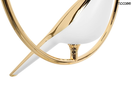 MOOSEE lampa wisząca BIRD DISC złota