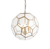 Miele 3 Pendant Light Antique Brass