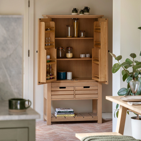 Eton Larder Cupboard Natural
