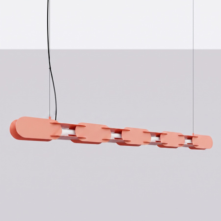 Lampa wisząca CHAIN 158 brzoskwiniowa LED 3000K