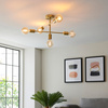 Studio 5 Ceiling Light Satin Brass