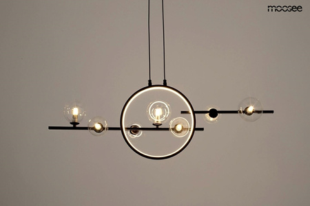 MOOSEE lampa wisząca ALURE LINE TWIN 90 czarna