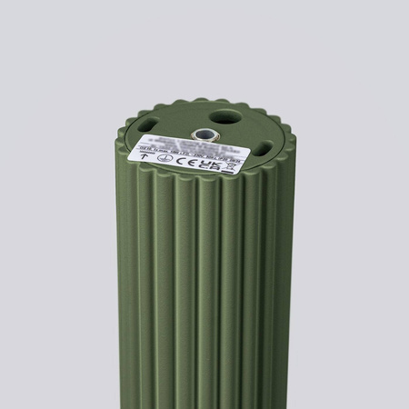 Plafon KARBON 60 zielony oliwkowy