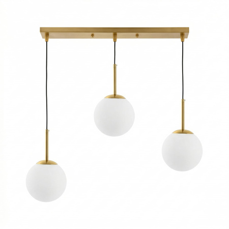 NOWOCZESNA POTRÓJNA LAMPA MOSIĘŻNA FREDICA W3 PRO