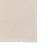 Linen Effect Table Runner Cream 360x1800mm