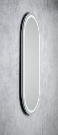 NYX lustro owalne z oświetleniem LED 45x90cm