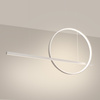 Lampa wisząca GLAD biała LED 3000K