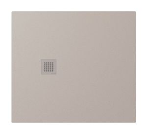 TRENECA brodzik kompozytowy z możliwością docinania 100x90cm, beżowy mat