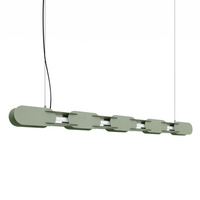 Lampa wisząca CHAIN 158 zielona oliwka LED 3000K