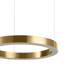 Lampa wisząca CIRCLE 60 cm - LED, ring mosiądz szczotkowany